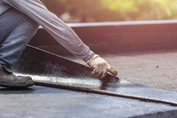 Professional Crawl Space Encapsulation technician working in Oxon Hill, MD